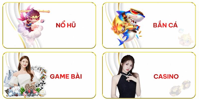 Nhiều trò hot hit để bạn lựa chọn và có đội ngũ CSKH đẳng cấp